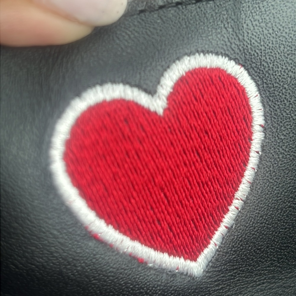 DOC MARTENS 1460 Valentine remix w/Sequin Heart appliqué’s /Embroidered Roses - Picture 7 of 14